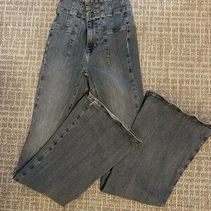 We The Free Women’s High-Waist Jayde Flare Denim Jeans size 24
